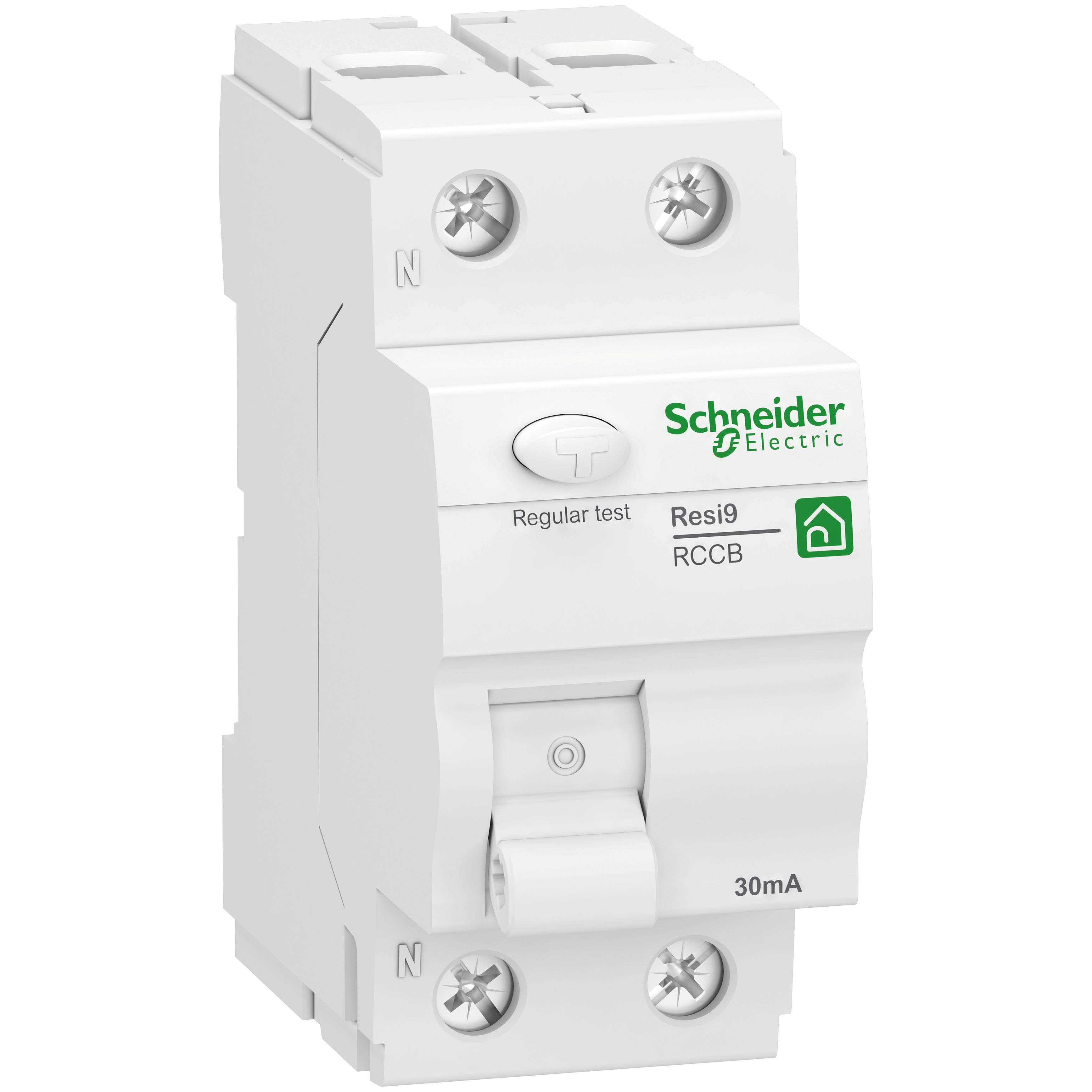 Schneider Electric R9R RCCB, 25A, 2 Pole, 30mA, Type A, 230V ac