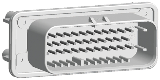TE Connectivity, AMPSEAL Automotive Connector Plug Natural Panel Mount 35 Way, Solder Termination 776231-2