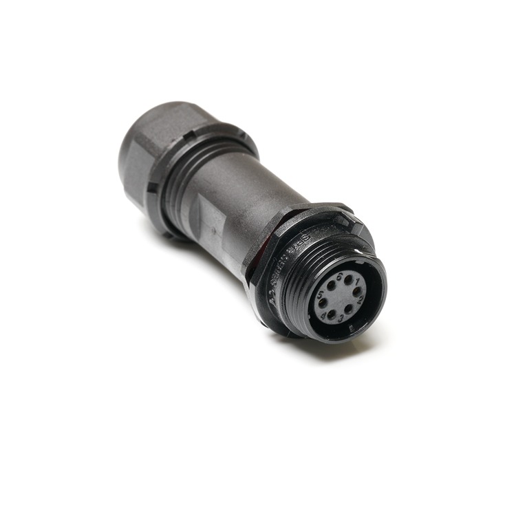 RS PRO Industrial Circular Connector, 6 Contacts, In-Line, SP13 Connector, Socket, Female, IP68, SP1311C Series