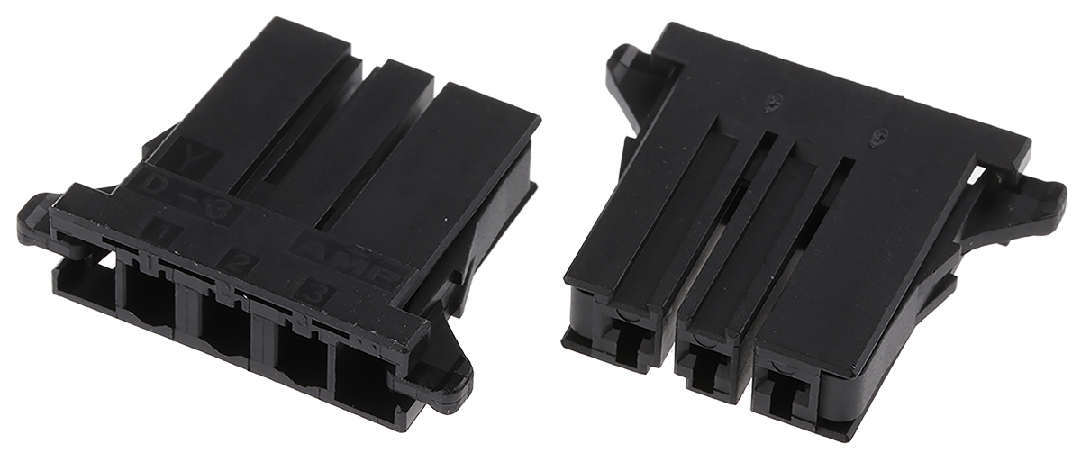 TE Connectivity, Dynamic 3000 Female Connector Housing, 5.08mm Pitch, 3 Way, 1 Row