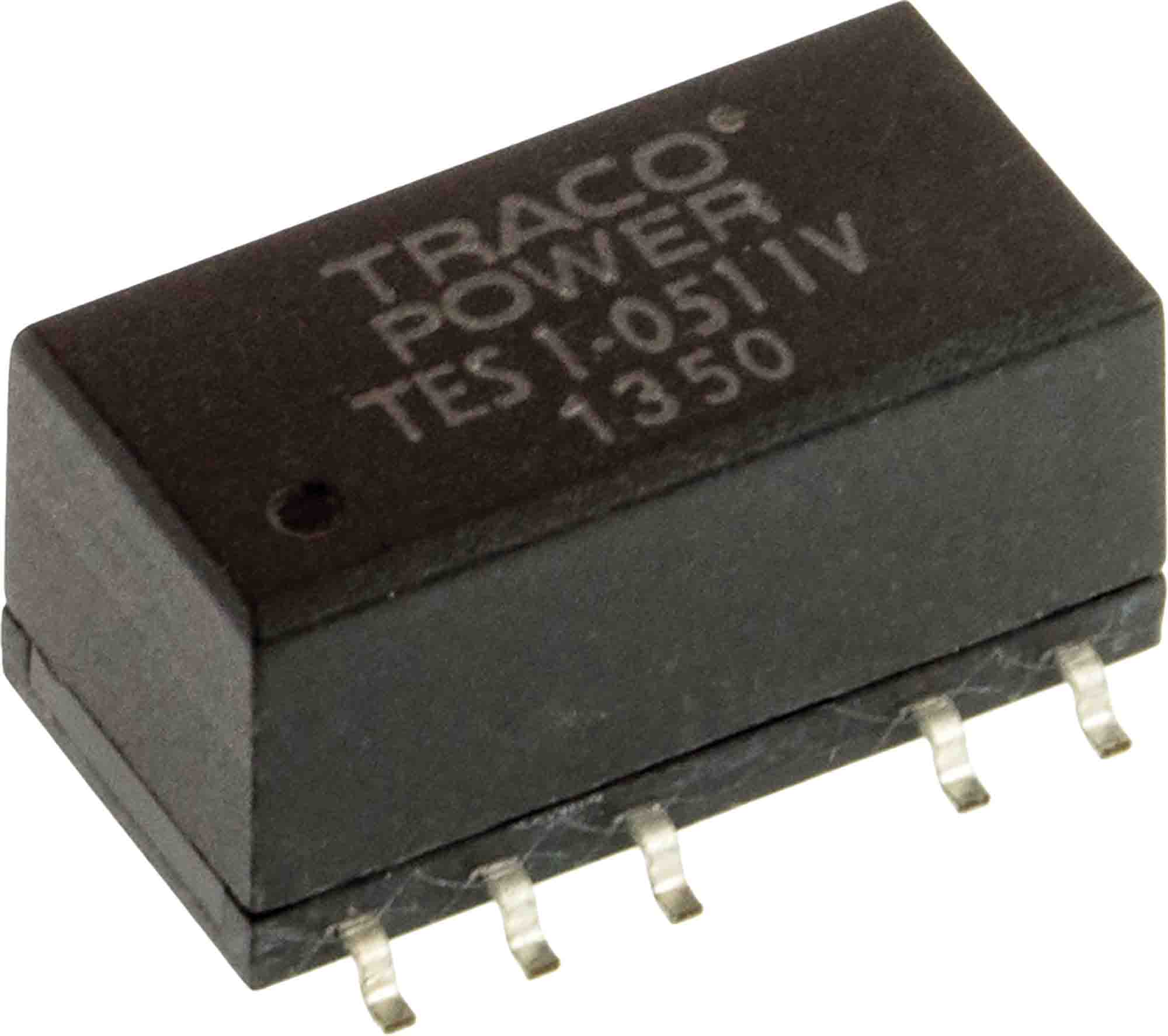 TRACOPOWER TES 1V DC-DC Converter, 5V dc/ 200mA Output, 4.5 → 5.5 V dc Input, 1W, Surface Mount, +85°C Max Temp