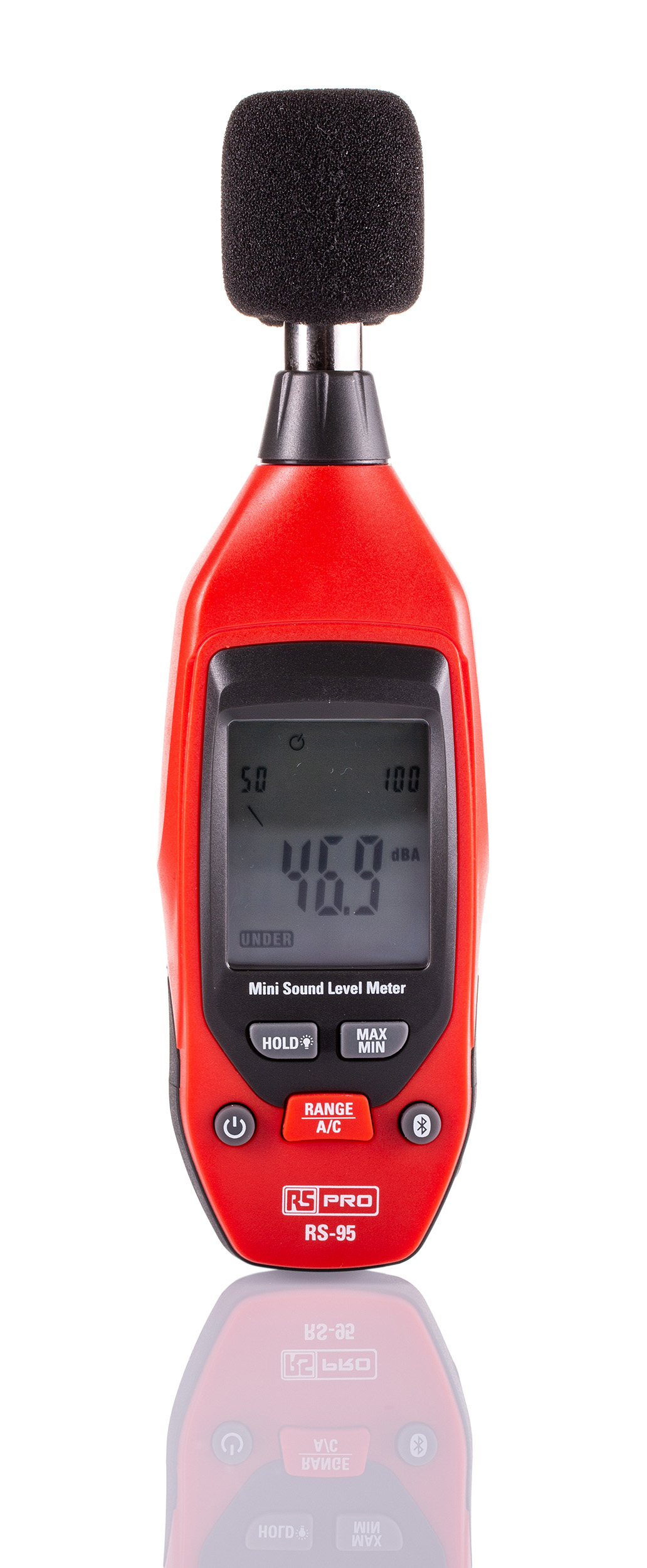 RS PRO RS-95 Sound Level Meter, 35dB to 130dB, 8kHz max