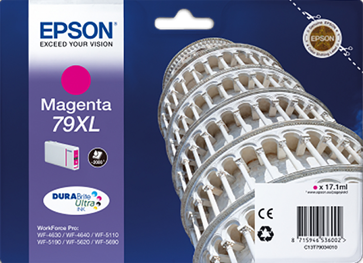 Epson 79XL Magenta Ink Cartridge