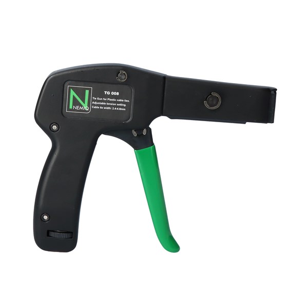 NEMIQ TG Cable Tie Gun, 2.4 → 4.8mm Capacity