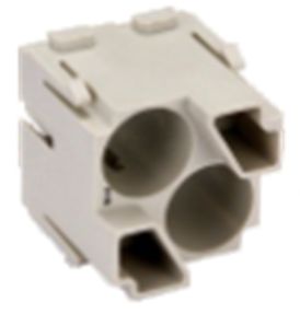 RS PRO Heavy Duty Power Connector Housing, 2 Contacts
