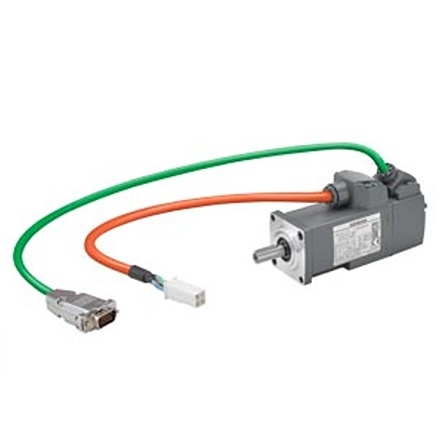 Siemens S-1FL6 Clockwise Synchronous Servo Motor, 0.1 kW, 230 V, Flange Mount Mounting