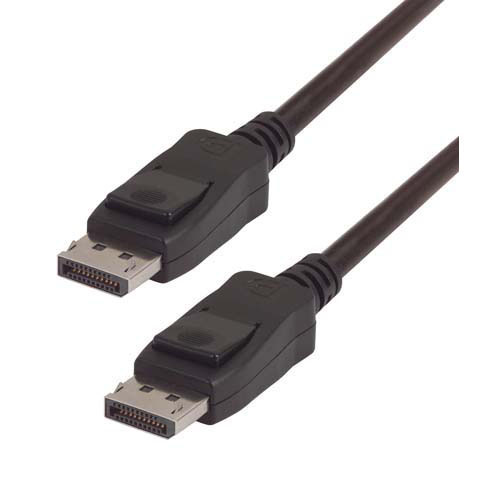 L-Com Male DisplayPort to Male DisplayPort, LSZH  Cable, 3m