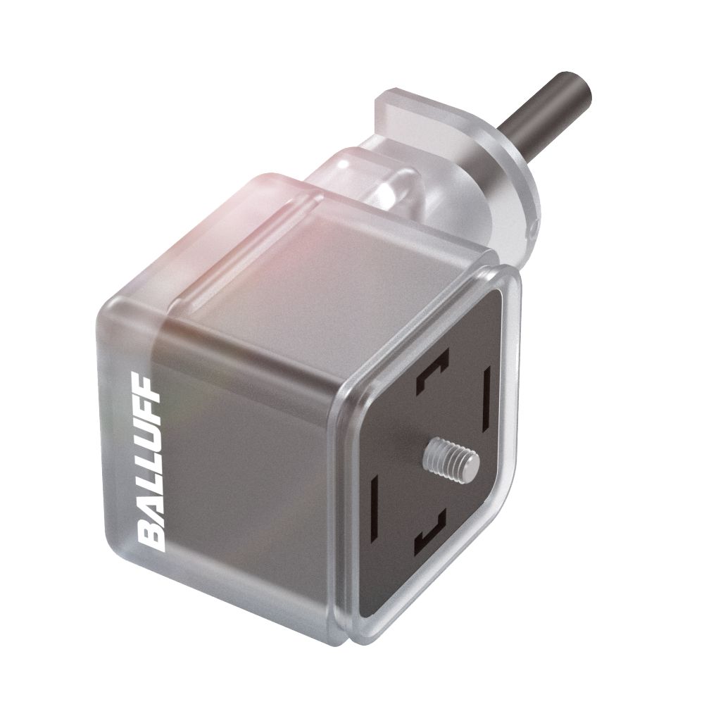 BALLUFF Male 4 way DIN 43650 Form A to Male 4 way Unterminated Sensor Actuator Cable, 5 m