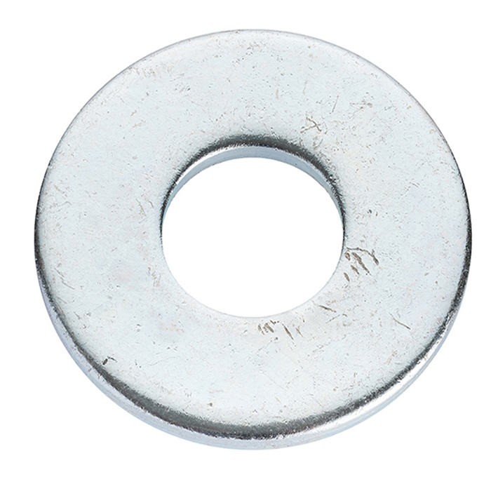 RS PRO Bright Zinc Plated Steel Plain Washers, M30, BS 4320G