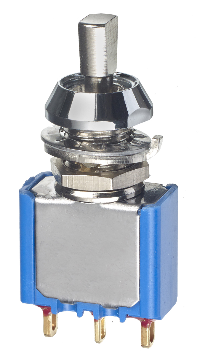 APEM Toggle Switch Hex Nut for use with 6.35 Dia. mm Series Miniature Switches