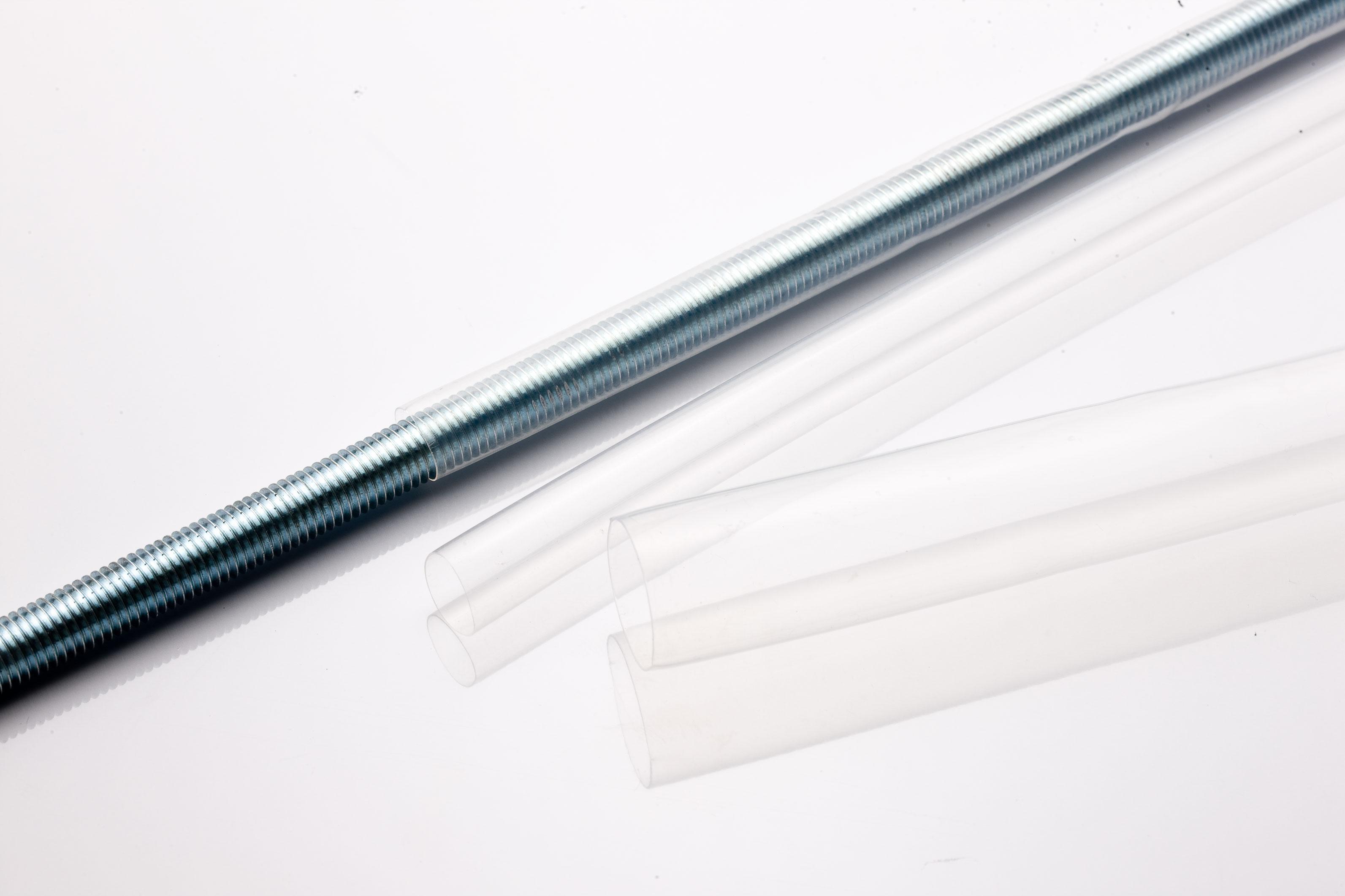 RS PRO Heat Shrink Tubing, Transparent 4.8mm Sleeve Dia. x 1.2m Length 2:1 Ratio