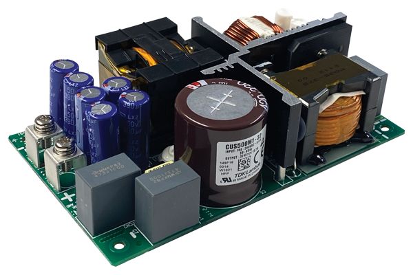 TDK-Lambda Switching Power Supply, CUS500M1-36/EF, 36V dc, 13.9A, 500W, 1 Output, 85 → 265V ac Input Voltage