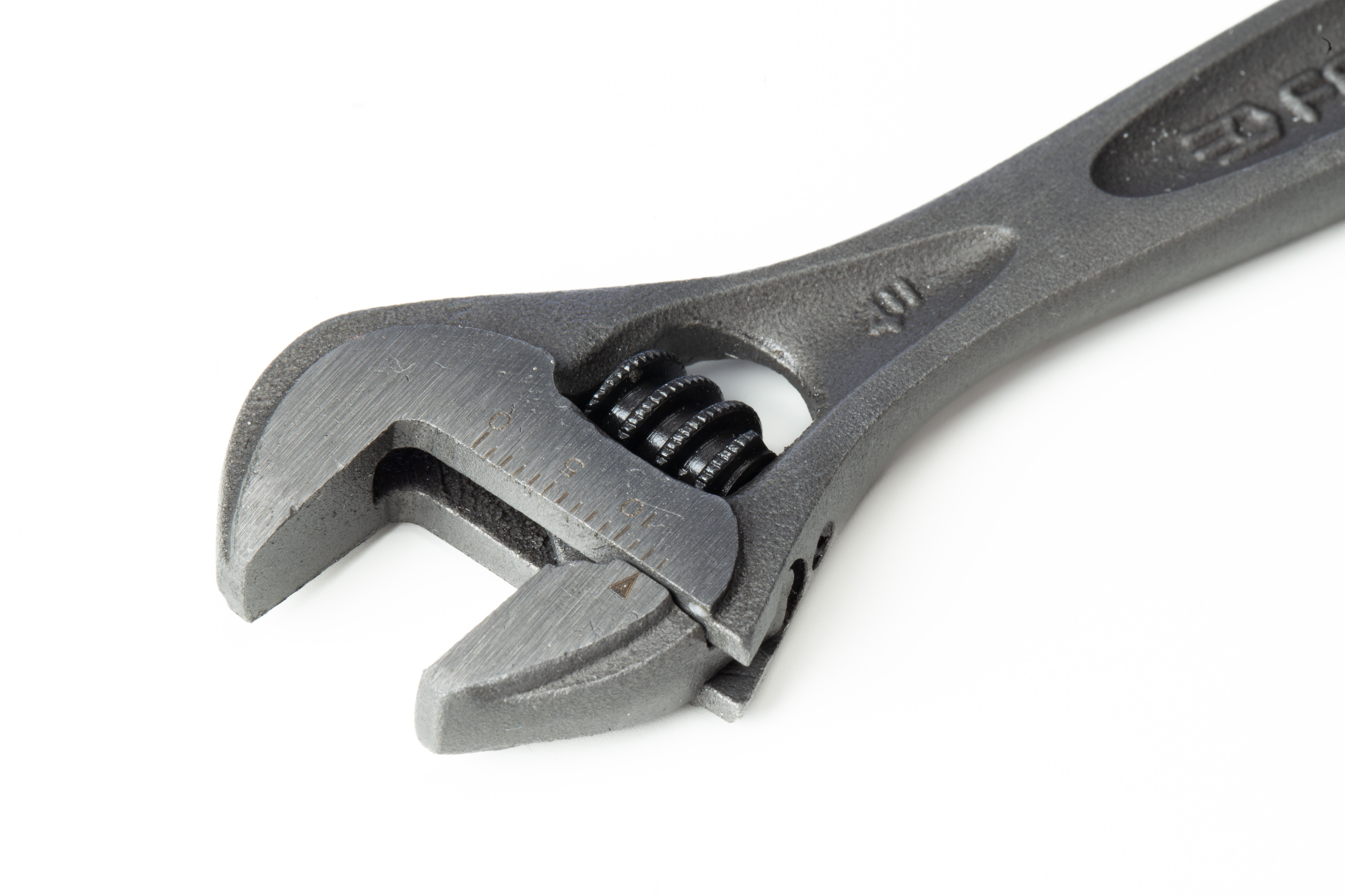 Facom Adjustable Spanner, 114 mm Overall, 13mm Jaw Capacity, Metal Handle