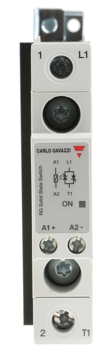 Carlo Gavazzi Solid State Relay, 30 A Load, Panel Mount, 600 V ac Load, 32 V dc Control