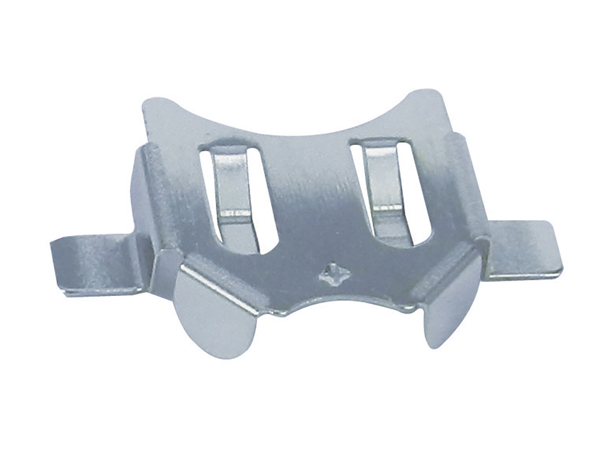 RS PRO CR1216, CR1220 Battery Holder, Solder Tag Contact