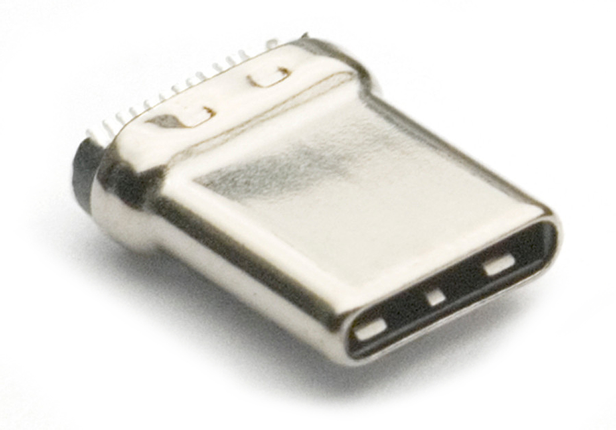 Molex Right Angle, SMT, Plug- Single Port Type C 3.1 USB Connector