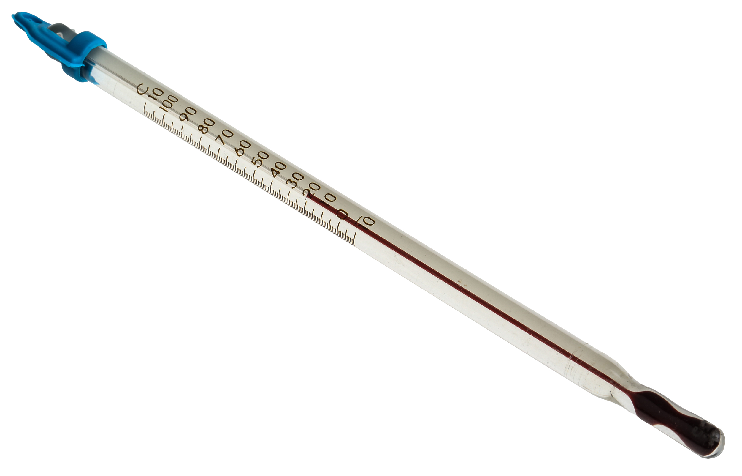 Brannan Immersion Glass Thermometer, +110 °C max