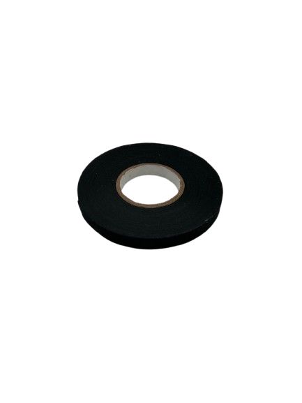 RS PRO Electro Insulating Tape Black PET Cloth Electrical Tape, 19mm x 25m