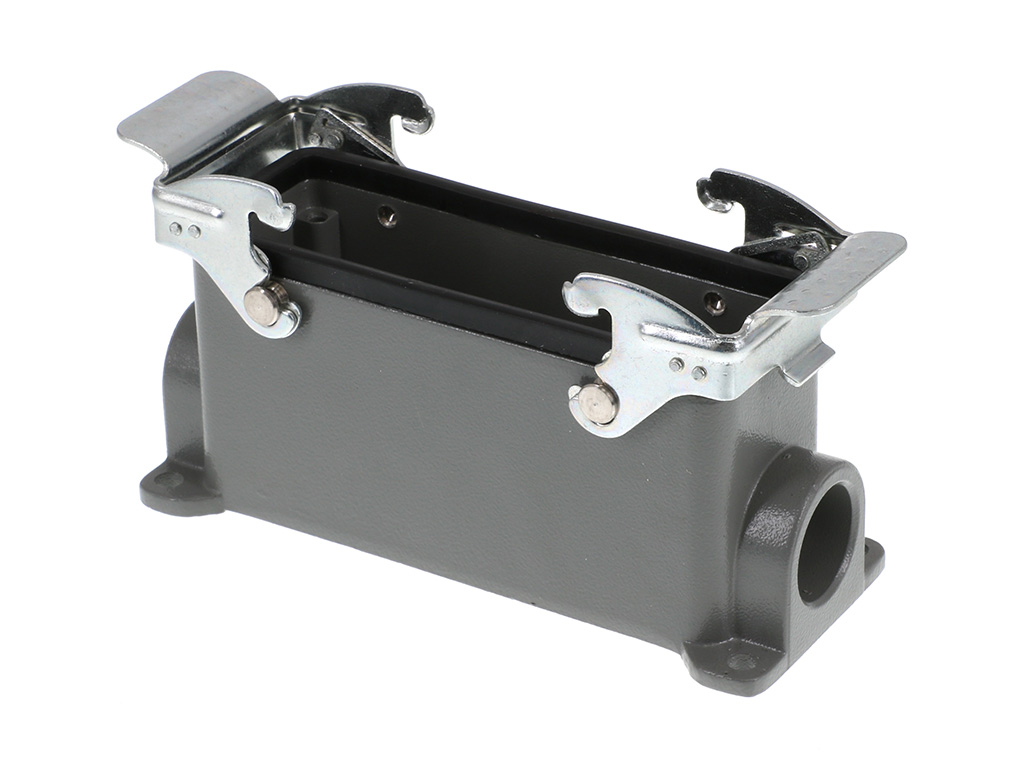Molex 93601 Heavy Duty Power Connector Housing, M25 Thread, Side Entry