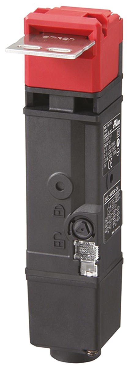 Omron D4SL-N Series Solenoid Interlock Switch, Power to Lock, 24V dc
