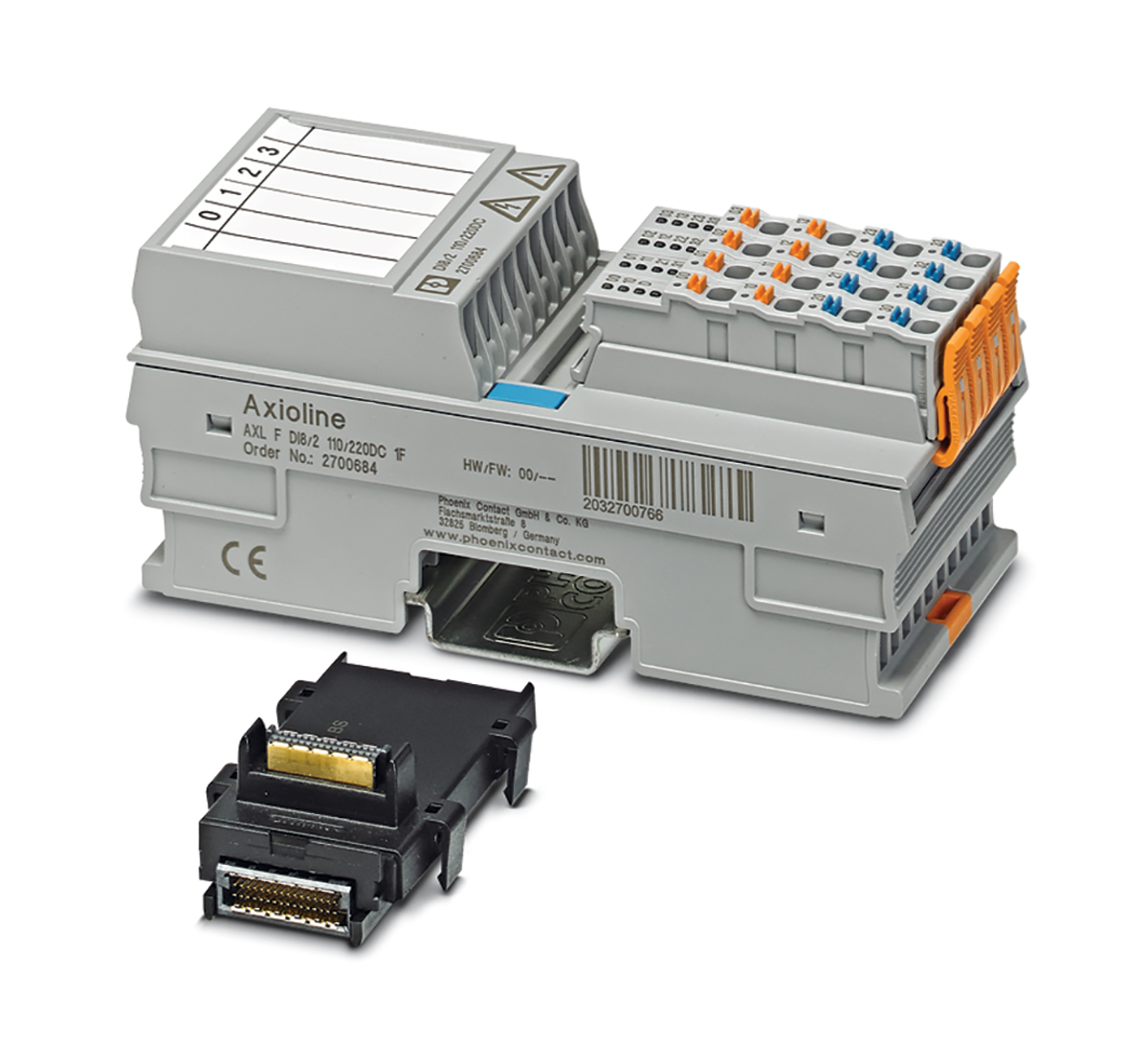 Phoenix Contact AXL F Series Remote I/O Module for Use with Axioline F Station, Digital Voltage, 300 V dc