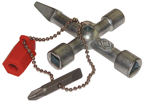 CK Cast Alloy 8-way Cross Wrench, 6 mm Capacity