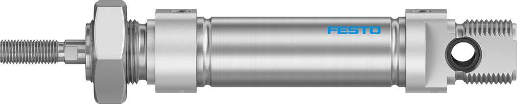 Festo 15 mm Pneumatic Cylinder - 1908259 DSNU Series, Double Acting Acting