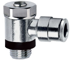 Norgren, Push In 4 mm, Threaded-to-Tube Connection Style