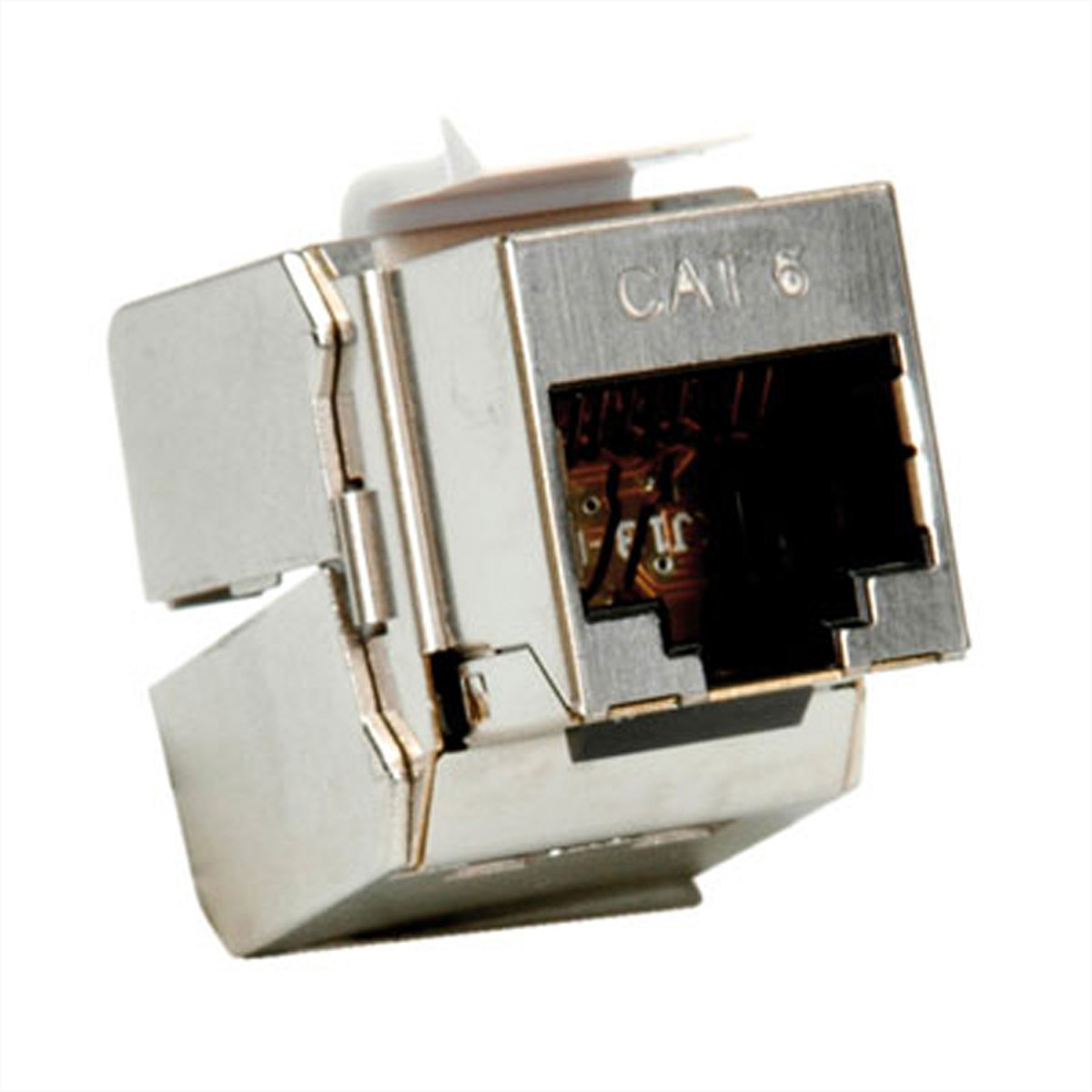 Roline RJ45 Keystone Jack Series Female RJ45 Connector, Keystone Mount, Cat6 1 Port 1 -Way