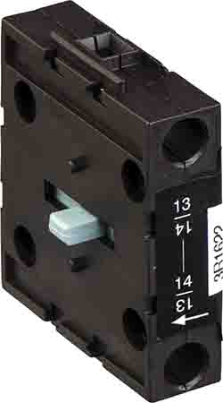Schneider Electric Auxiliary Contact Block, 1 Contact, 1NC, TeSys VZN