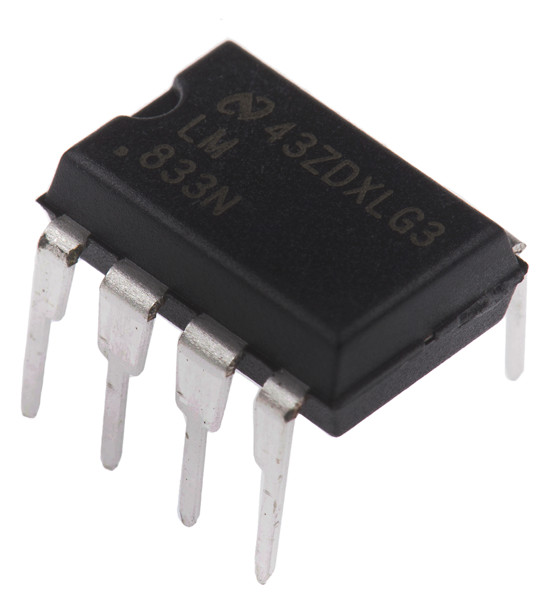 LM833N/NOPB Texas Instruments, Operational Amplifier, 15 MHz, 8-Pin 36 V MDIP