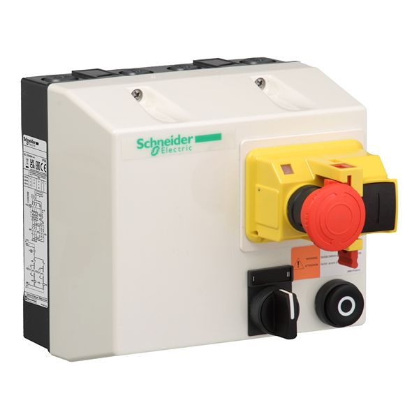 Schneider Electric TeSys Reversing Starter, Reversing Starter, 0.37 kW, 230 V, IP55