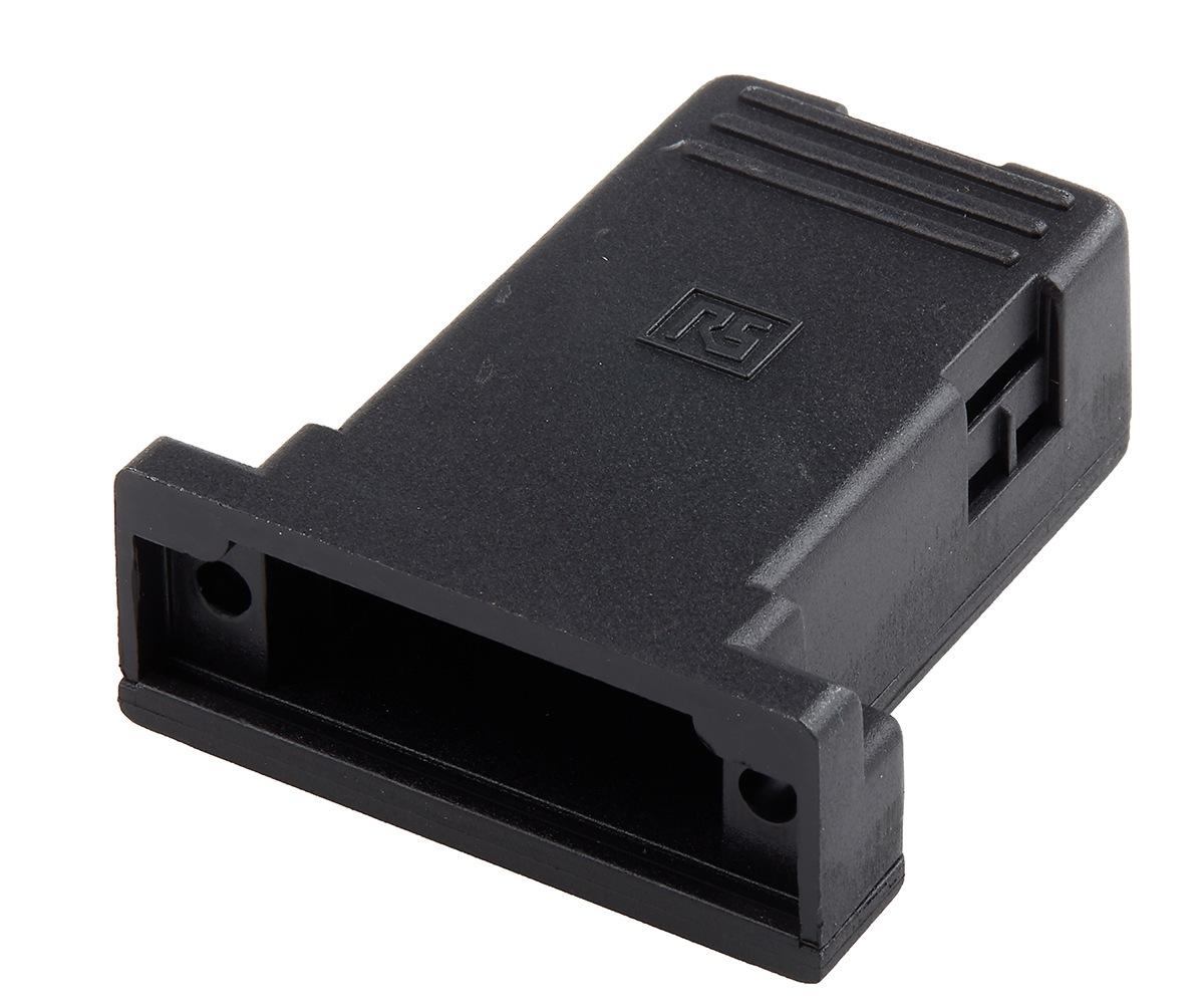 RS PRO PET D Sub Backshell, 15 Way, Strain Relief