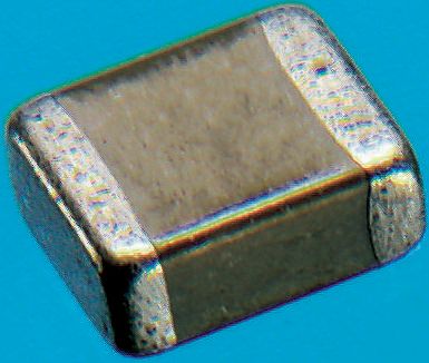 Yageo 22nF Multilayer Ceramic Capacitor MLCC, 100V dc V, ±10% , SMD