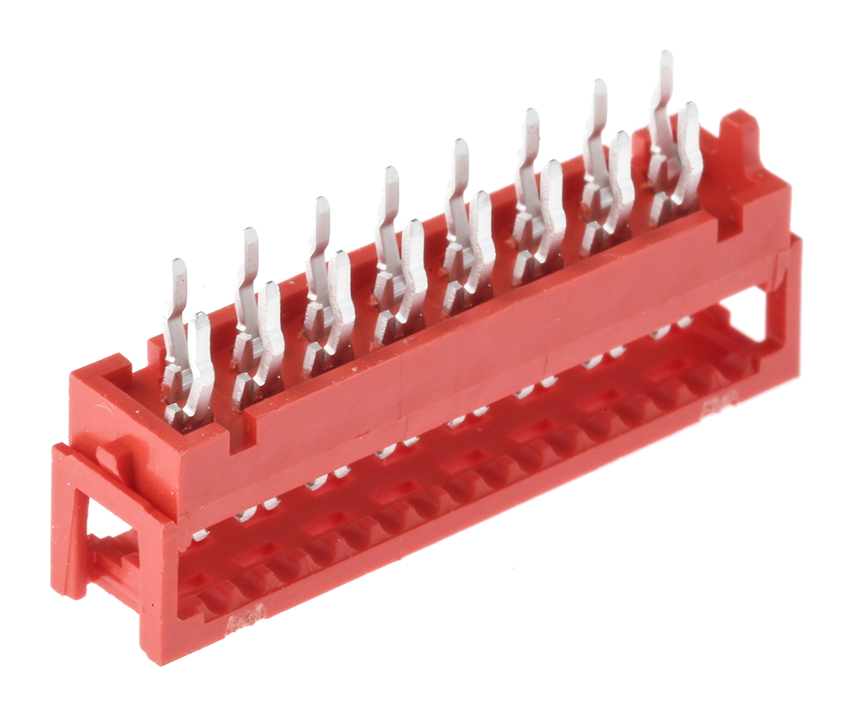 TE Connectivity 16-Way IDC Connector Plug for Cable Mount, 2-Row