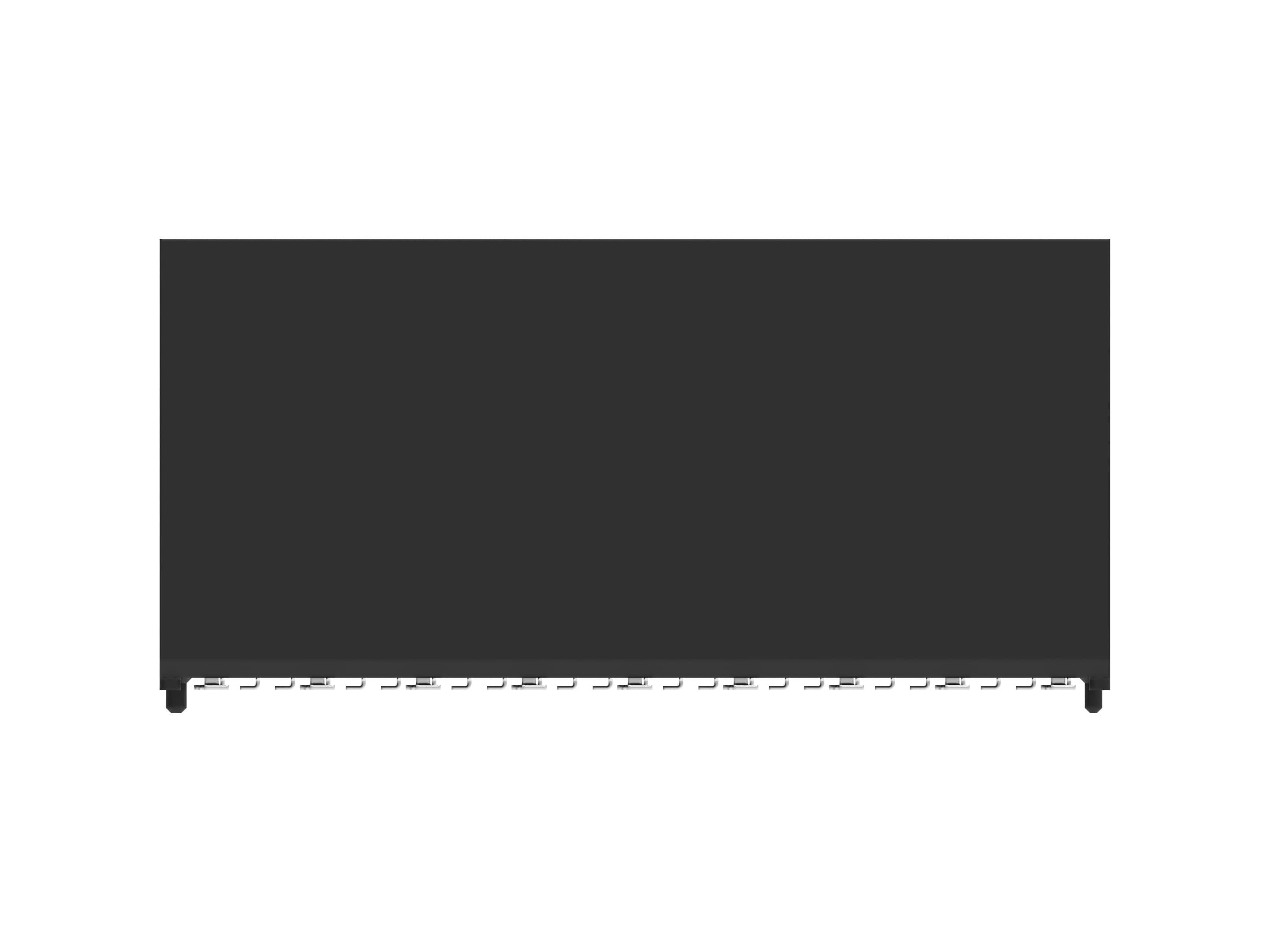 ERNI 224559 Series Vertical Surface PCB Header, 50 Contact(s), 1 mm Pitch, 2 Row, Shrouded