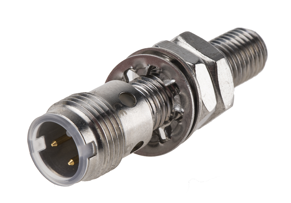 BALLUFF Inductive Threaded Barrel Proximity Sensor, M8, 1.5 mm Detection, PNP NO, 10 → 30 V dc