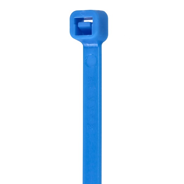 NEMIQ Cable Tie, , 286mm x 4.8 mm, Blue Nylon, Pk-100