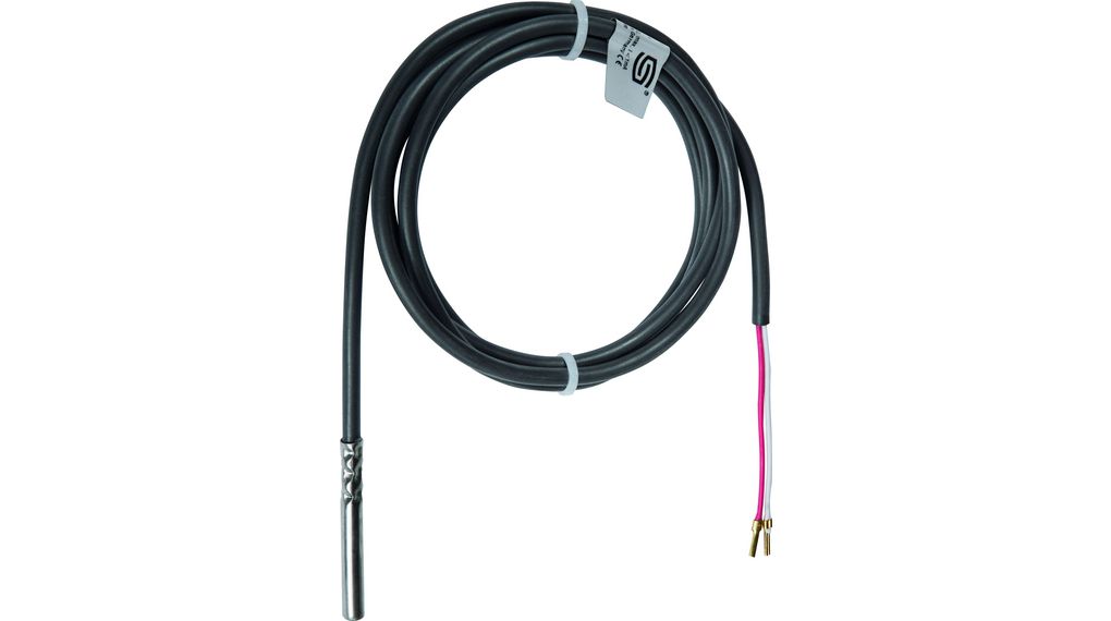 S+S Regeltechnik GmbH PT100 Temperature Sensor, 1.5m Long, 1 Wire, Class B +105°C Max