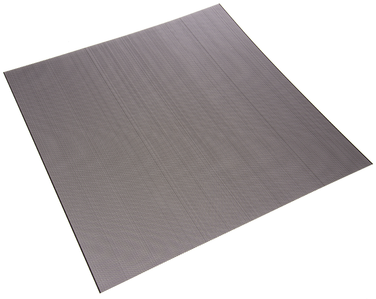 RS PRO Mild Steel Perforated Metal Sheet 500mm x 500mm, 0.7mm Thick