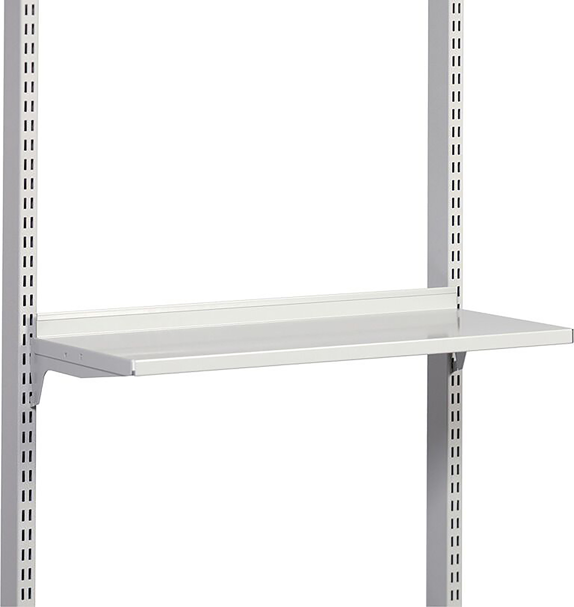 Treston Grey Steel Shelf x 740mm, 300mm, 50kg Load