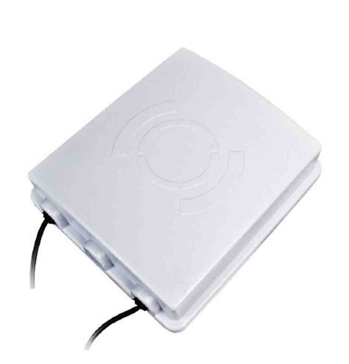 Siretta OSCAR421/0.4M/NTYPEF/S/S/19 Square Multiband Antenna with RG 58 Connector, 2G (GSM/GPRS), 3G (UTMS), 4G (LTE),