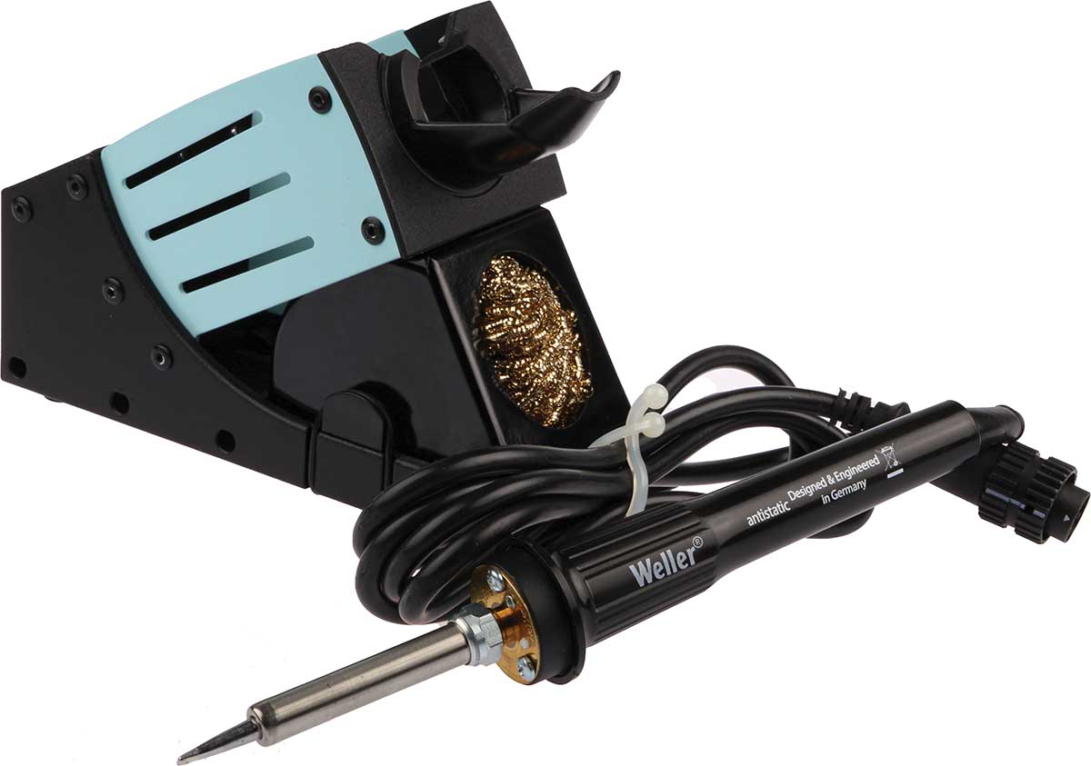 Weller Electric Soldering Iron Kit, 24V, 50W, for use with LR21 Anti-Static Soldering Iron