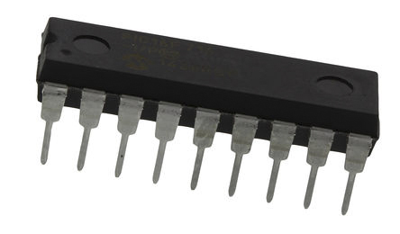 Microchip PIC16F716-I/P, 8 bit PIC, PIC16F716 Microcontroller, 40 MHz, 3.5kB FLASH, 18-Pin PDIP