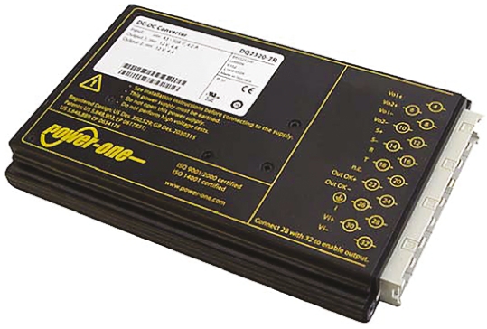 BEL POWER SOLUTIONS INC Q DC-DC Converter, ±24V dc/ 5.5A Output, 65 → 150 V dc Input, 132W, Rack Mount, +71°C