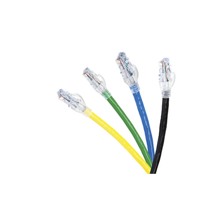 BeldenCA24106002M, 2m Cat6a, Blue RJ45 to Male RJ45 Male, U/UTP Unshielded, Terminated LSZH Sheath