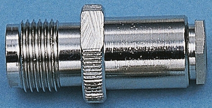 Telegartner, Jack Cable Mount TNC Connector, 50Ω, Straight Body