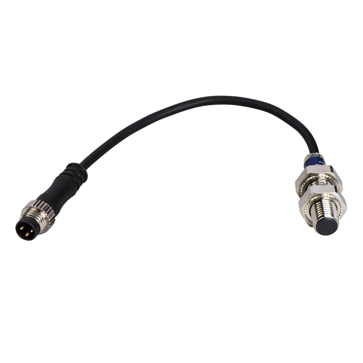 Telemecanique Sensors Inductive Threaded Barrel Proximity Sensor, M8, 1.5 mm Detection, PNP NC, 12 → 24 V dc