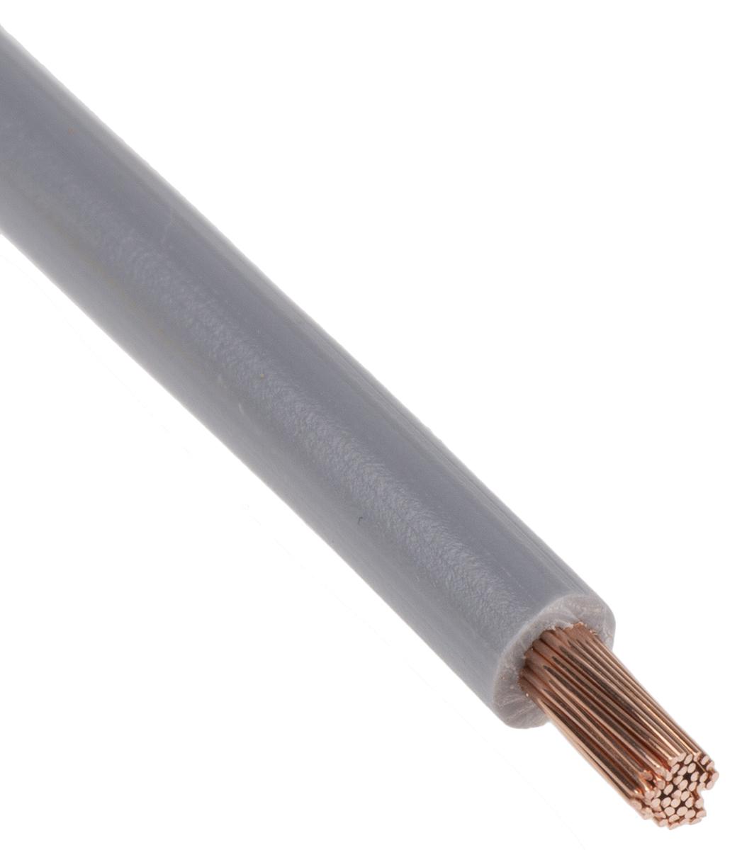 Lapp ÖLFLEX® Series Grey 4 mm² Hook Up Wire, 100m, PVC Insulation, 4520063