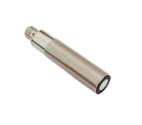 RS PRO Ultrasonic Threaded Barrel Proximity Sensor, M18, 500 mm Detection 4-20 mA, 10 → 30 V dc